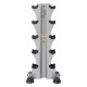 Range-haltères vertical Semi-Professionnel pour 5 paires Hoist Fitness HF-5459